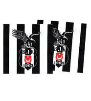 Peçete Beşiktaş orjinal lisanslı 33*33 16ı pk