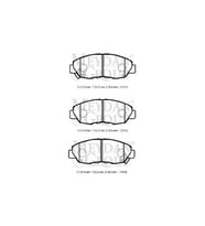 HONDA ACCORD- 90/93; ÖN FREN BALATASI (DİSK) (137,8X47,5X18,5) (DAIWA) 45022-SM4-507 391-6350