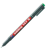 EDDING SİLGİLİ ASETAT KALEMİ ED147 YEŞİL (S)