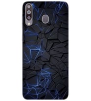 Samsung Galaxy M30 (SM-M305F) Uyumlu Kılıf Desen Baskı Silikon Karmaşık Design STK:1874