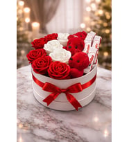 Mumelia Candles Tatlı Aşk - Doğal Soya Mum Buketi
