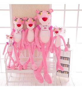 Uyku Arkadaşım Pembe Panter Peluş 45 cm