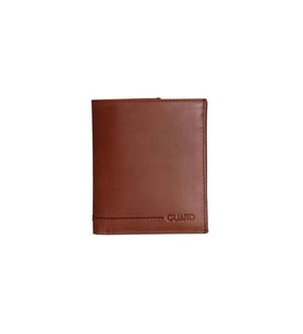 Guard Çok Bölmeli Dikey Antik Taba Deri Erkek Cüzdanı - GRD2403XW22538 (Renksiz)