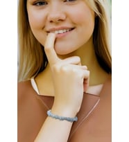Anjelit Melek Taşı Bileklik Kırıktaş 319-2