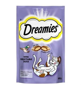 Dreamies Ördekli Kedi Ödülü 60 gr