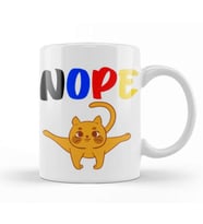 Funny Cat Lover Gifts For   Men Kids Kupa Bardak Porselen