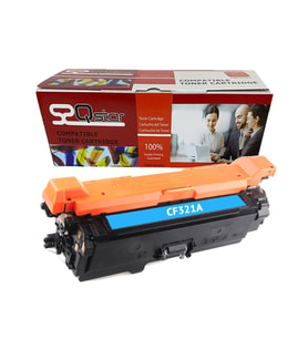 HP 652A CF321A MAVİ MUADİL TONER M651dn M680dn CZ248A CZ249A CZ250A CZ250A CZ256A CZ257A