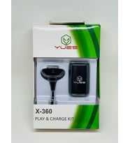 Xbox 360 Gamepad Oyun Kolu Şarj Kit Batarya + Kablo (Çok Renkli)