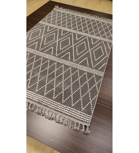 HALIMARKA KZ-ZNTH 75544C GRİ İSKANDİNAV SALON HALISI 160X230 CM