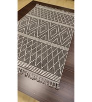 HALIMARKA KZ-ZNTH 75544C GRİ İSKANDİNAV SALON HALISI 160X230 CM
