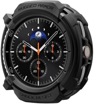 Galaxy Watch 8 Classic (46mm) ile Uyumlu Kılıf Rugged Armor Matte Black - ACS10012
