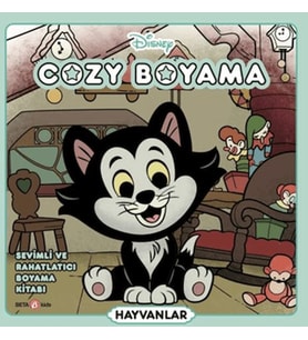 Disney Cozy Boyama, Sevimli ve Rahatlatıcı Boyama Kitabı - Hayvanlar