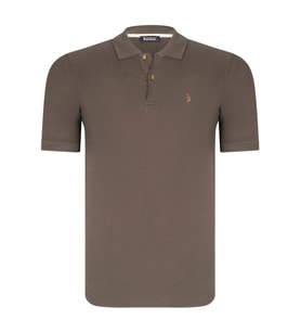 T8561 DEWBERRY ERKEK TSHIRT-KOYU YEŞİL