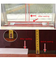 Kapı Pencere Rüzgar Kesici Şerit Bant 3,5cm * 5 metre