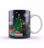 HAL 9000 Around The Christmas Tree 2001 A Space Odyssey Kupa Bardak Porselen