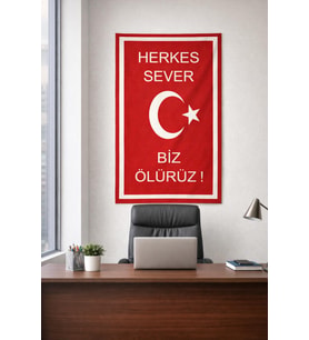 Kişiye Özel Dizayn Triko Battaniye-Türk Bayraklı Battaniye-Türkiye-Milli Takım-Ay Yıldız-