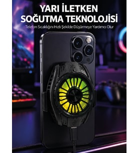 Hafif Tasarımlı Hızlı Soğutma Sağlayan Telefon Soğutucu
