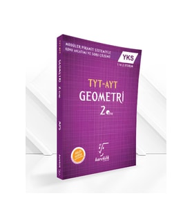 Karekök Yayınları Yeni Bas. Karekök Yayınları Güncel TYT-AYT Geometri 2.Kitap Konu Anlatımlı Çözümlü Soru MPS (MOD (Çok Renkli)