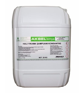 Akbel Halı Yıkama Şampuanı Konsantre 20 Kg 1/100 (Beyaz)