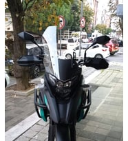 MOTOCAM Kove 510 X Ön Cam 2024-2026 Model 53cm Şeffaf Renkli 4mm