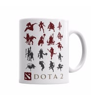 Dota 2    Kupa Bardak Porselen