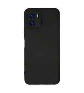Vivo Y15s Kılıf Nano İçi Kadife Silikon - Siyah