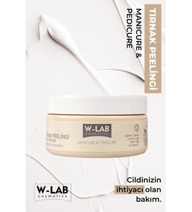 W-Lab Kozmetik Manikür Pedikür Tırnak Peelingi 250 Ml