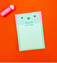Kurbağa 2 Tasarımlı To Do List Yapılacak Listesi