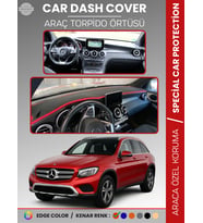 MERCEDES GLC (2015-2020) Torpido Örtüsü Panel Koruma Torpido Koruma Tam Uyum Çatlamayı Önler Kaymaz