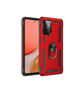 Samsung Galaxy A72 Uyumlu Kılıf Zore Vega Kapak (Kırmızı)
