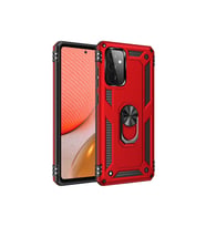 Samsung Galaxy A72 Uyumlu Kılıf Zore Vega Kapak (Kırmızı)
