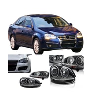 Vw Jetta 2006-2007 Uyumlu Bigzenon Özellikli R32 Ön Far