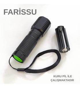 OR-1888 Mini LED El Feneri - Deprem Feneri - 3x AAA Kuru Pil Uyumlu (Piller Dahil Değildir)
