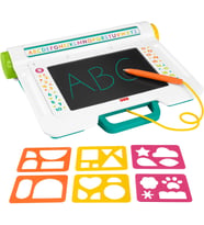 Fisher-Price Çizim Yapmayı Öğreniyorum Çizim Tableti, 3 Yaş Ve Üzeri Çocuklara Yazmayı Ve Çizim Yapm (Krem)
