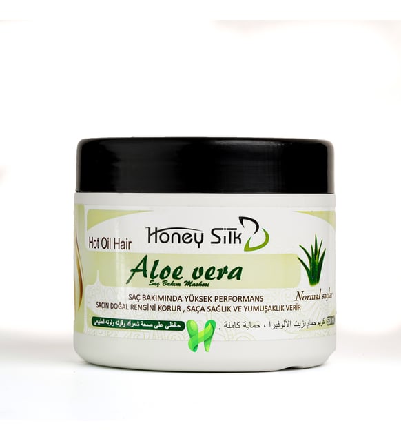 Honey Silk, Aloe Vera ve Bal z Sa Bakm Maskesi, 500 ml