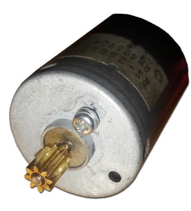 RS-360SH 24V DC Motor - Metal Dişli 