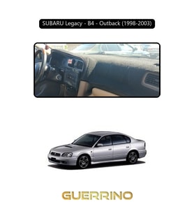 SUBARU Legacy / B4 / Outback (1998-2003)TORPİDO KORUMA HALISI SİYAH KENAR