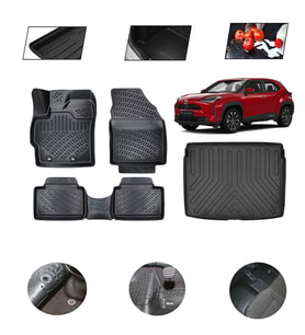 Toyota Yaris Cross Üst 2023 Model 4D Bagaj Paspas Set