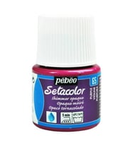 Pebeo Setacolor Shimmer (Pırıltılı) Opak Kumaş Boyası 65 PURPLE 