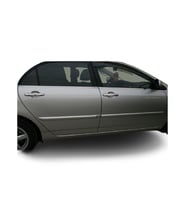 BLUEOTO Toyota Corolla Sedan Krom Cam Çıtası 2002-2006 Paslanmaz Çelik 4 Parça