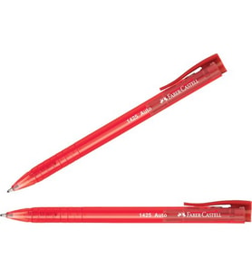 Faber-Castell Auto Tükenmez 1425 Kırmızı 1'Li