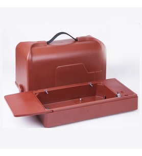 Life Bag Dikiş Makinesi Taşıma Çantası Kahverengi