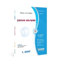 Egem Eğitim Yayınları Aöf Çocuk Gelişimi 1.sınıf Güz Dönemi (Çok Renkli)