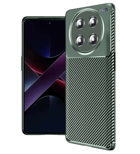 Magic 7 Lite Kılıf Auto Focus Karbon Kapak - Koyu Yeşil