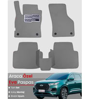 CHERY TİGGO8 AVANTGARDE (2024-2025) Uyumlu EVA Paspas Tam Set–Araca Özel,Su Geçirmez,Kolay Montaj