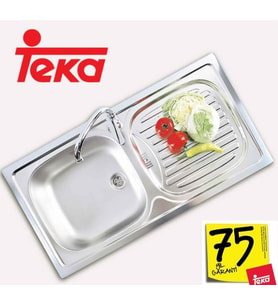 TEKA EBM 45 SAĞ PASLANMAZ ÇELİK MUTFAK EVİYESİ