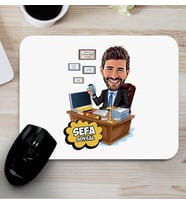 Hukuk Bürosu Hediyesi Karikatürlü Mousepad