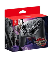 Nintendo Switch Pro Controller Monster Hunter Rise Sunbreak Edition (Mor - Somon Pembe - Lila)