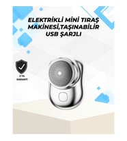Mey İthalat® Islak-Kuru Kullanımlı Suya Dayanıklı Mini Tıraş Cihazı