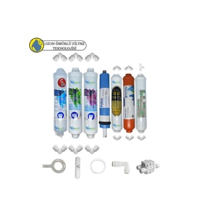 PWS Kapalı Kasa Su Arıtma Cihazı uygun Sertifikalı 7lı Pallas mebran Purefer+B12 Alkali+mineral set